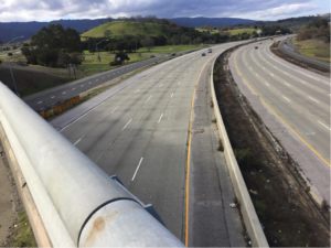 Above the highway
