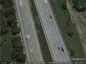 Divided highway